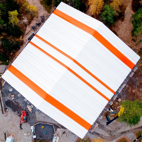 Telinekataja Yyteri inforakennus