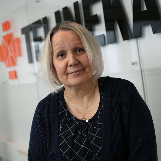 Telinekataja Minna Vuorio