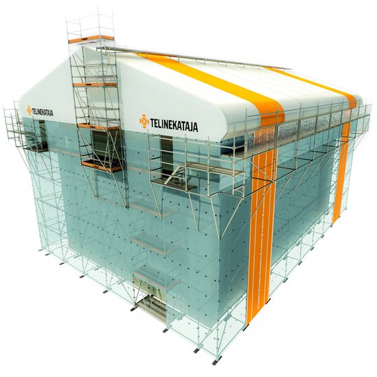 Telinekataja lumenpudotus