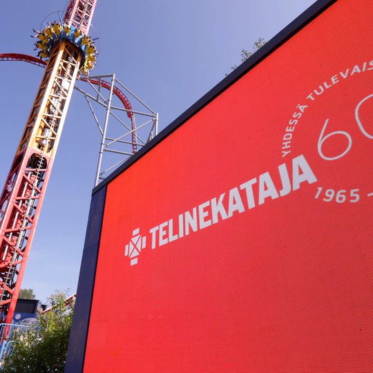 Telinekataja 60v Särkänniemi Nosturi