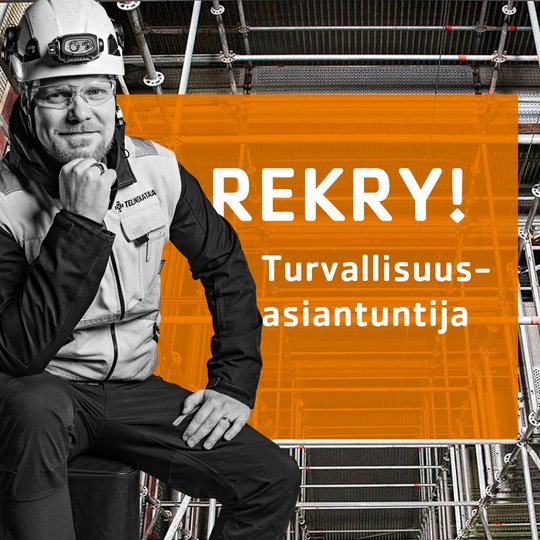 REKRY! Turvallisuusasiantuntija Telinekatajalle