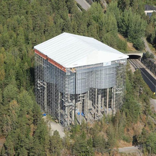 Telinekataja Espoonlahden vesitorni