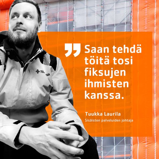 Telinekataja Tuukka Laurila