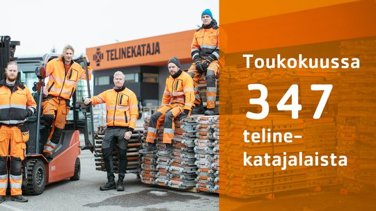 Määrää ja laatua – Telinekatajalla tehokas alkuvuosi rekrytoinneissa