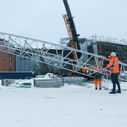 Telinekataja Kuokkalan yhtenäiskoulu