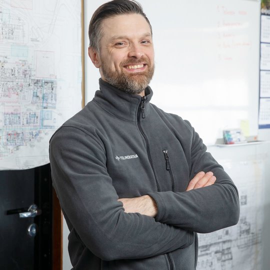 Telinekataja Olli Rauhala