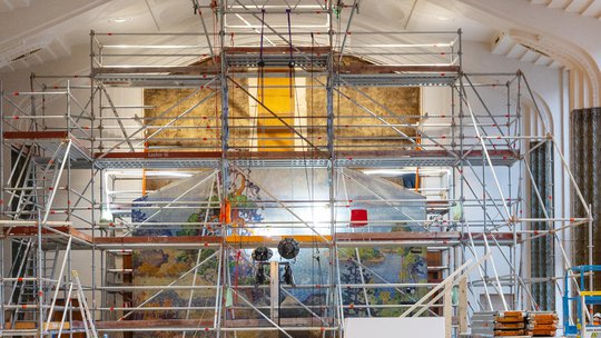 Telinekataja Helsingin päärautatieaseman Maisema Kolilta