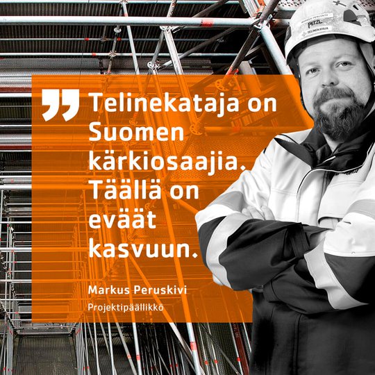 Telinekataja Markus Peruskivi