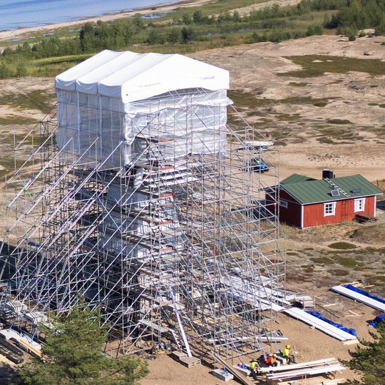 Keskiniemen pooki Hailuodossa remontoitiin vanhaa kunnioittaen