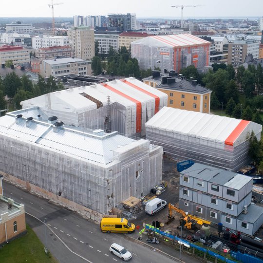 Telinekataja Oulun lyseo